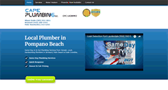 Desktop Screenshot of capeplumbinginc.com